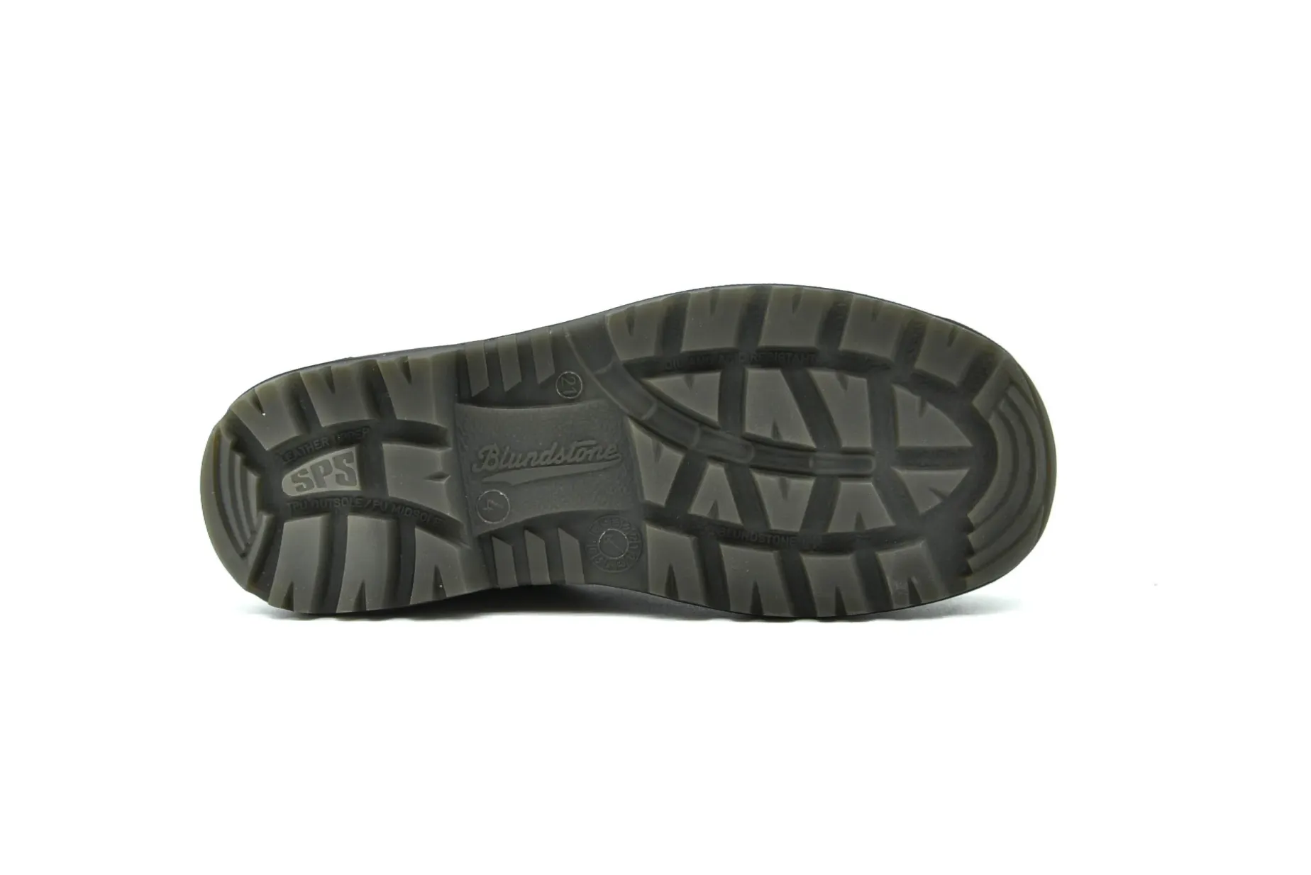 BLUNDSTONE SAFETY 181 Waxy Rustic Black
