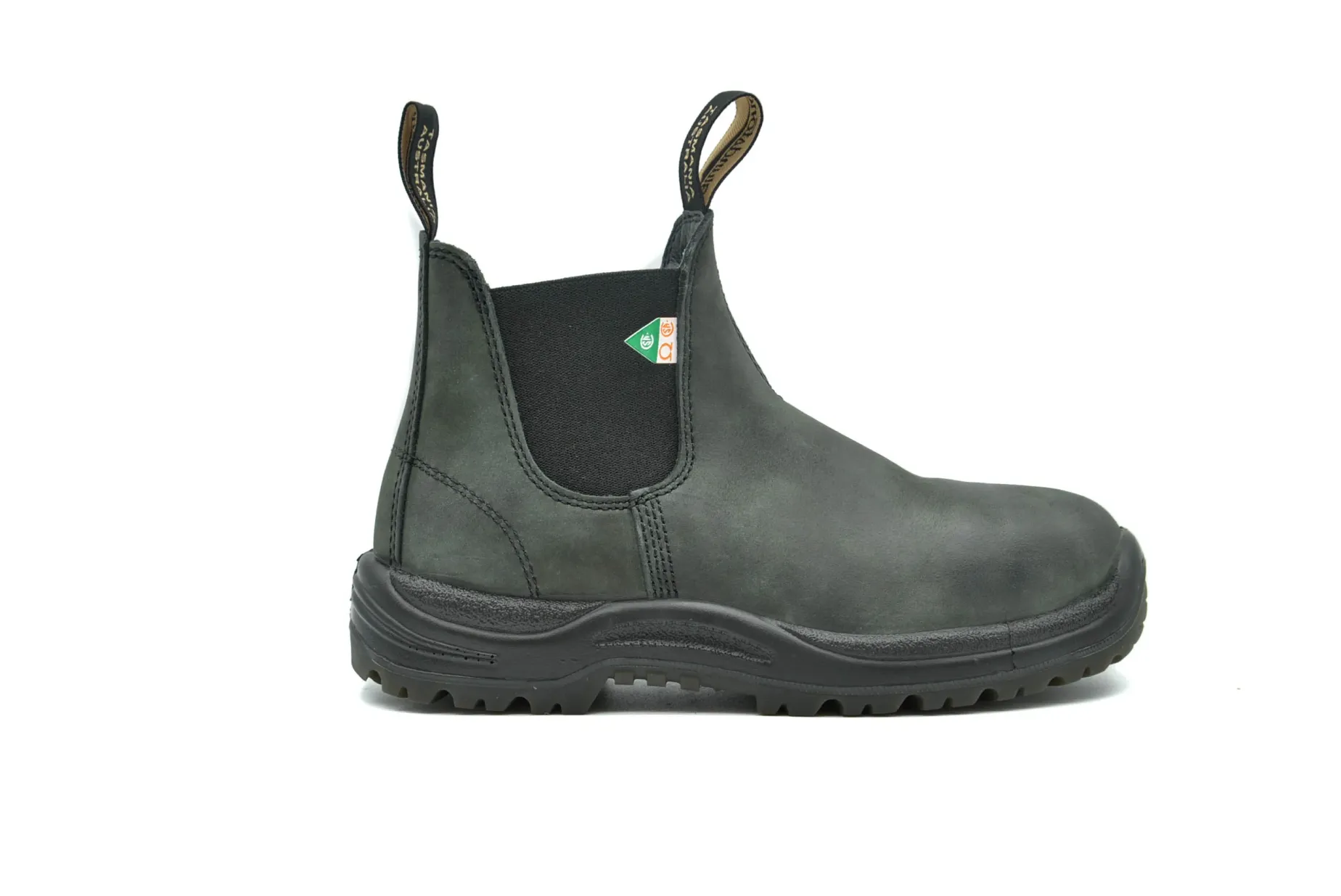 BLUNDSTONE SAFETY 181 Waxy Rustic Black
