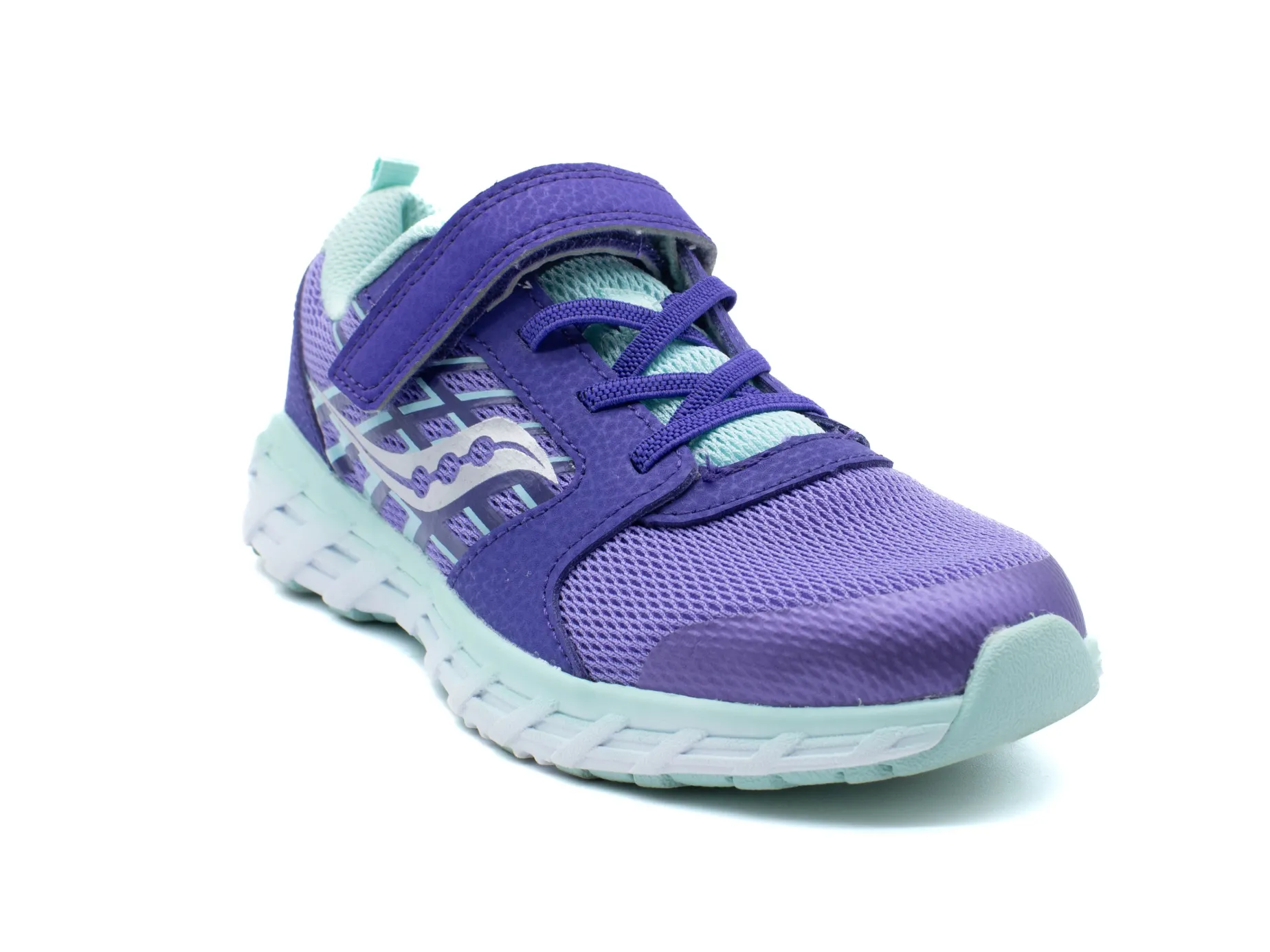 SAUCONY BIG KID'S WIND 2.0 A/C SNEAKER