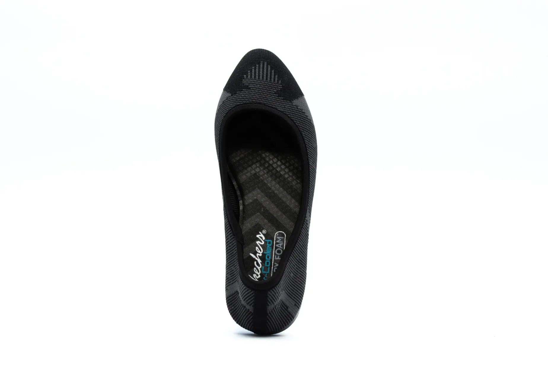 Skechers Cleo-Wham Ballet Flats Black/Charcoal