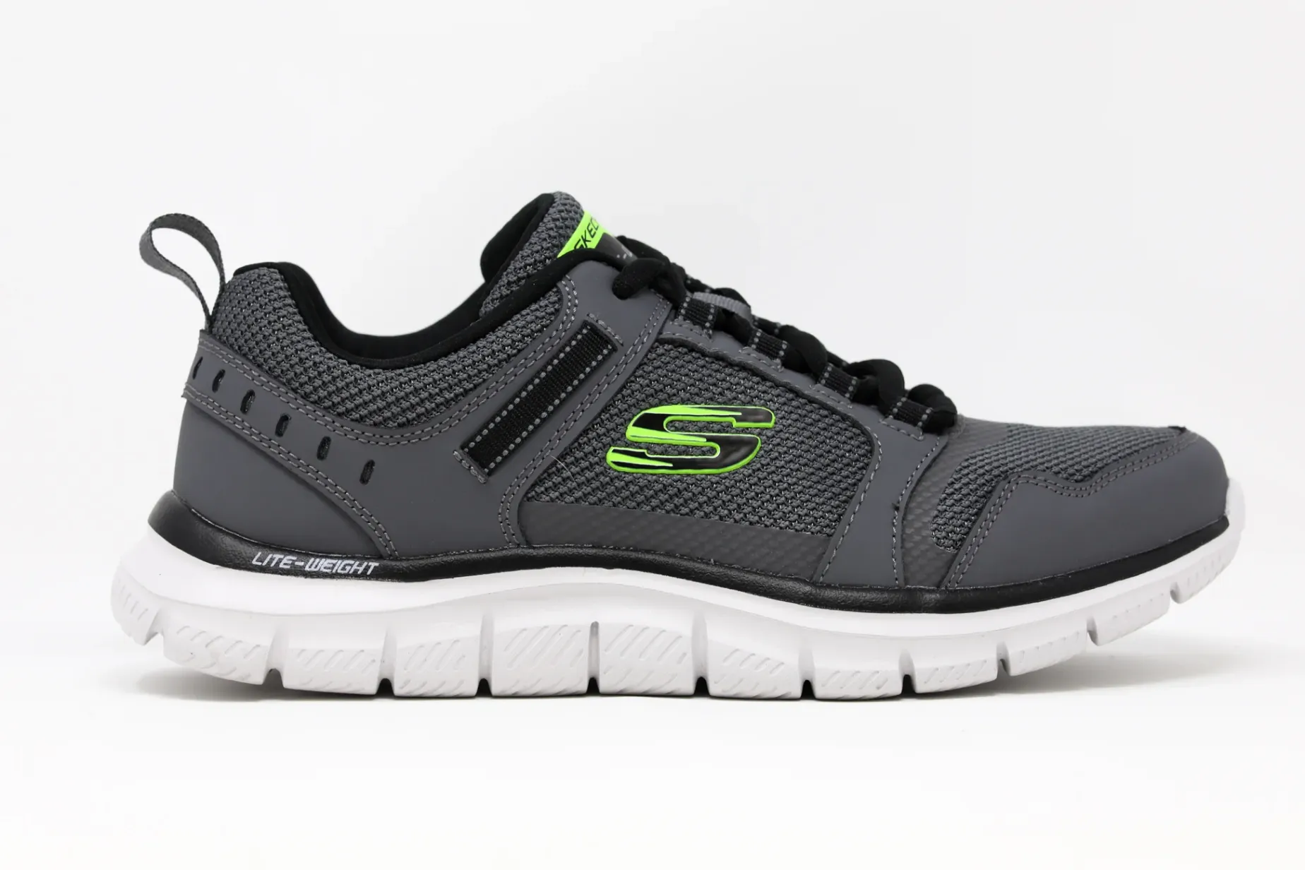 Skechers Track - Knockhill Charcoal